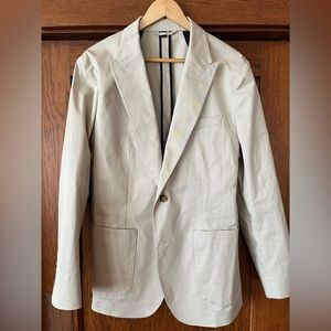 42R Bonobos Khaki Slim Blazer